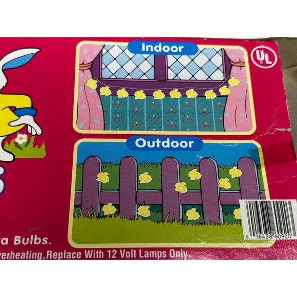 Happy Easter Bunny Replacement Molds Covers ONLY Original Box  Crafts Lights - Picture 5 of 7